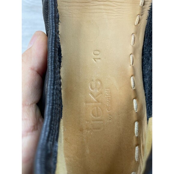 Tieks By Gavieli Women's 10 Black Ballet Leather Flat Comfort Slip-On Dancing - Picture 8 of 11